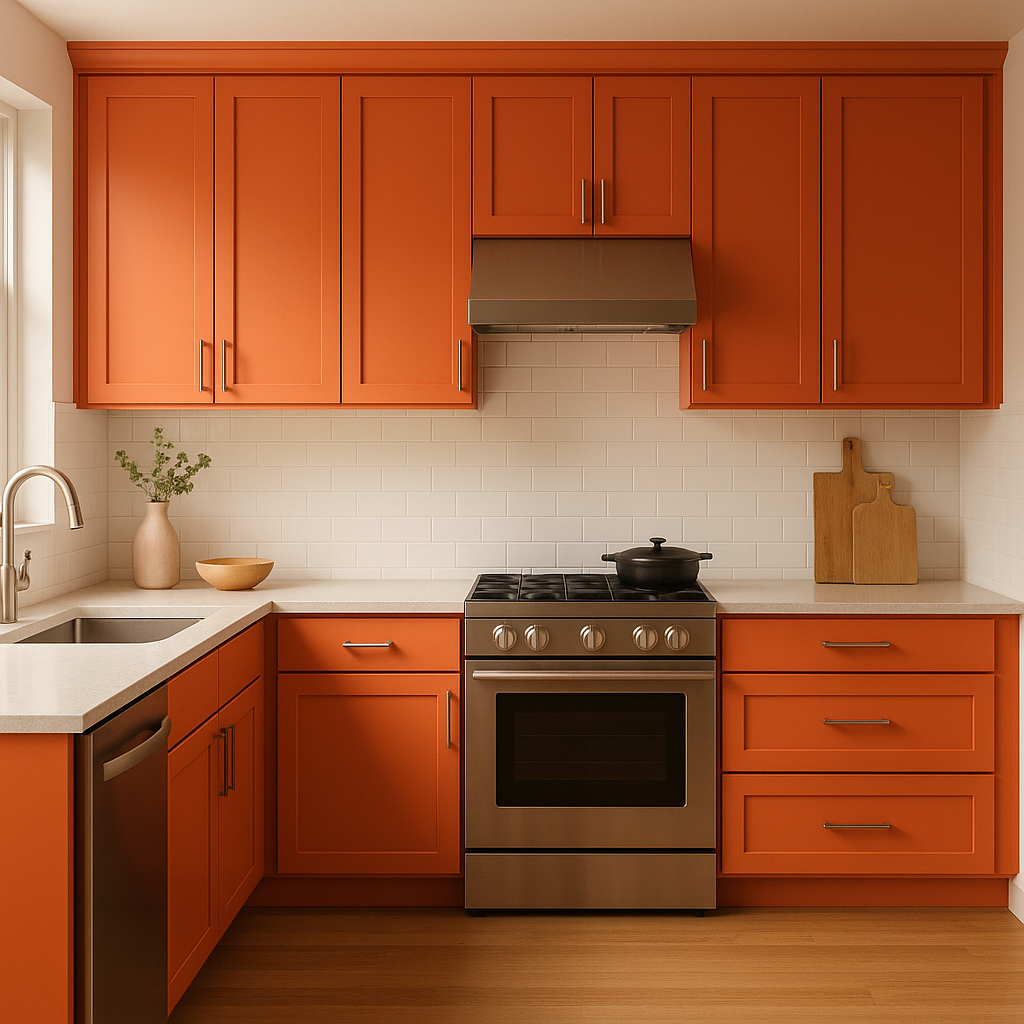 Benjamin Moore Fiesta (084): A Bold and Energetic Red.
