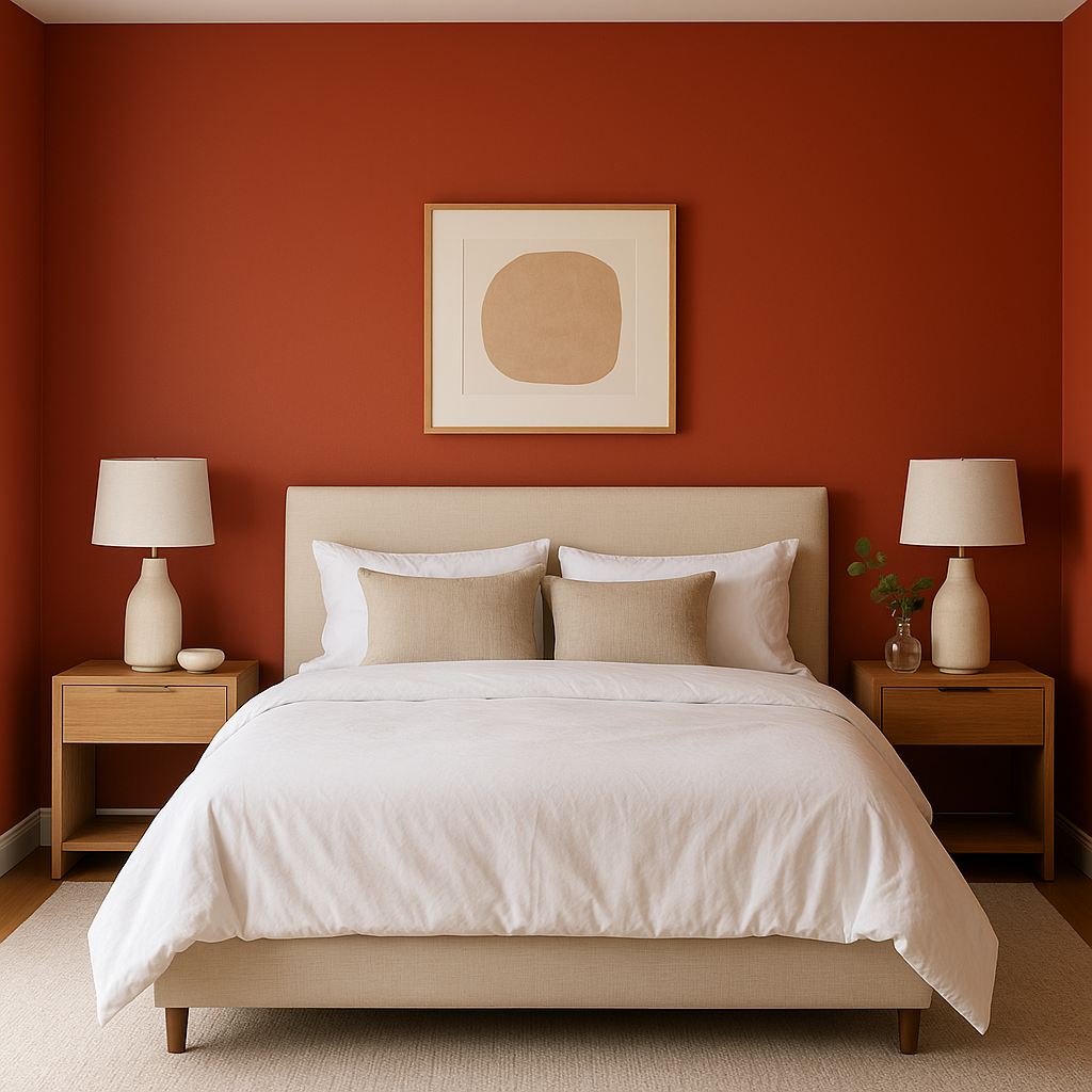 Benjamin Moore Fire (2171-20) – A Bold Statement in Vibrant Red.