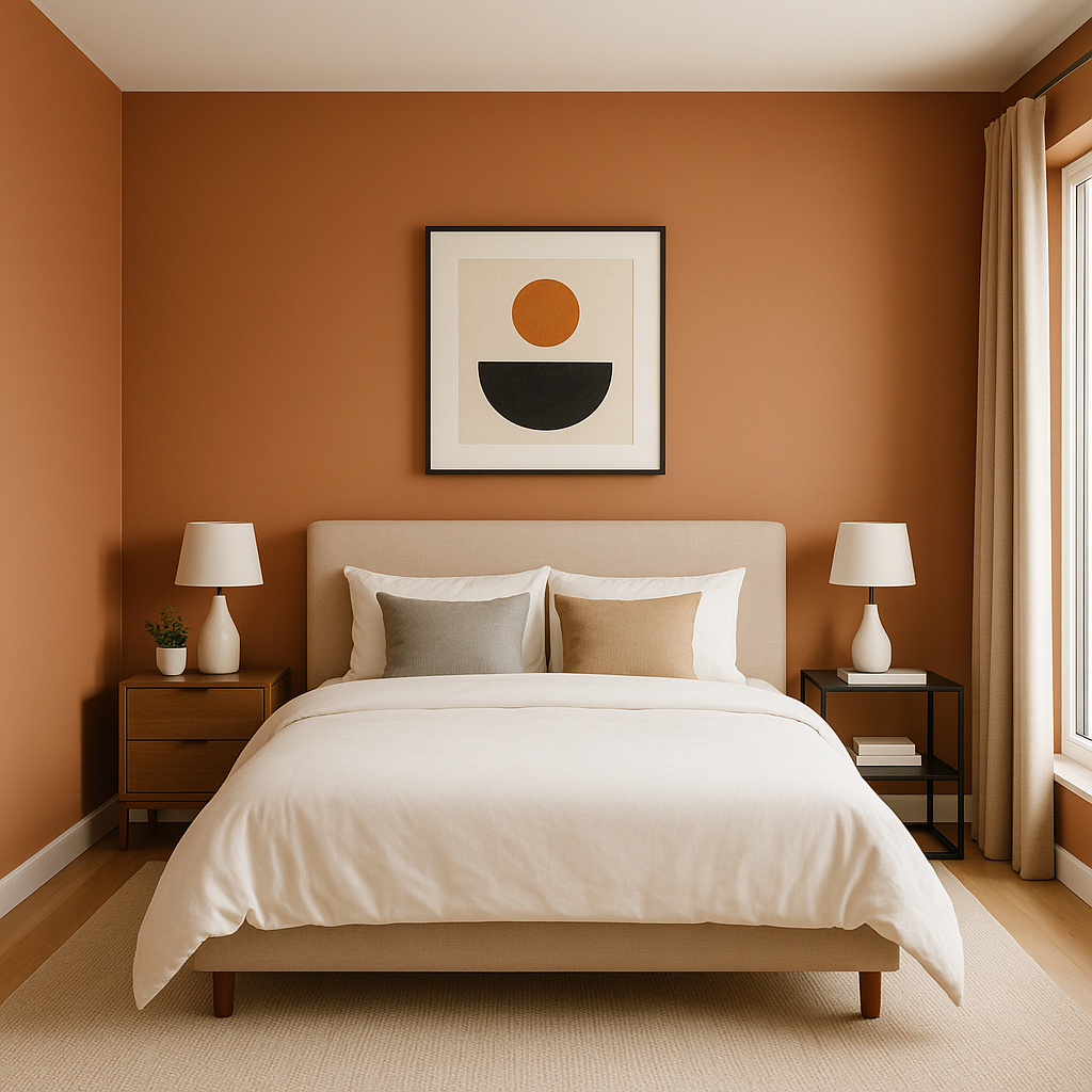 Benjamin Moore Fire (CSP-1095): A Bold and Energizing Shade of Red.