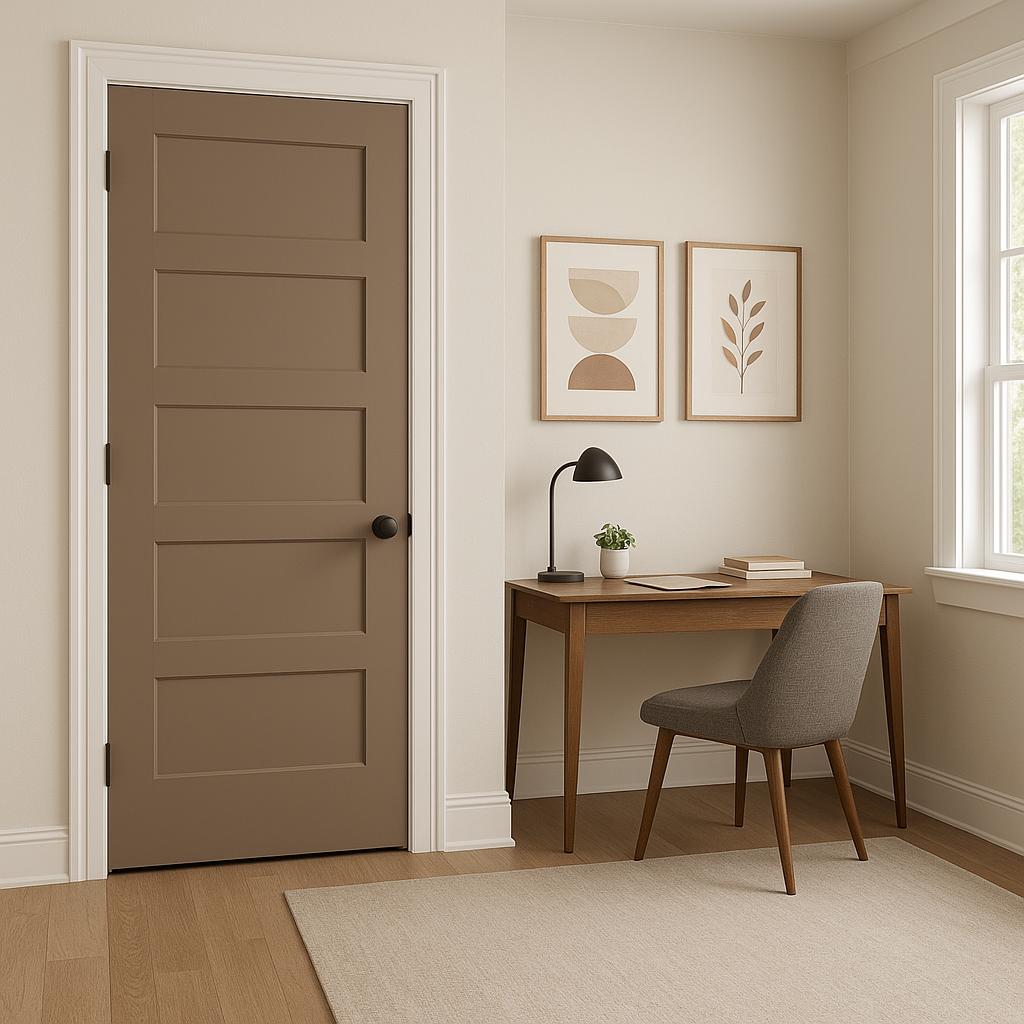 Benjamin Moore Firewood (1027): A Versatile, Warm Neutral for Timeless Interiors.