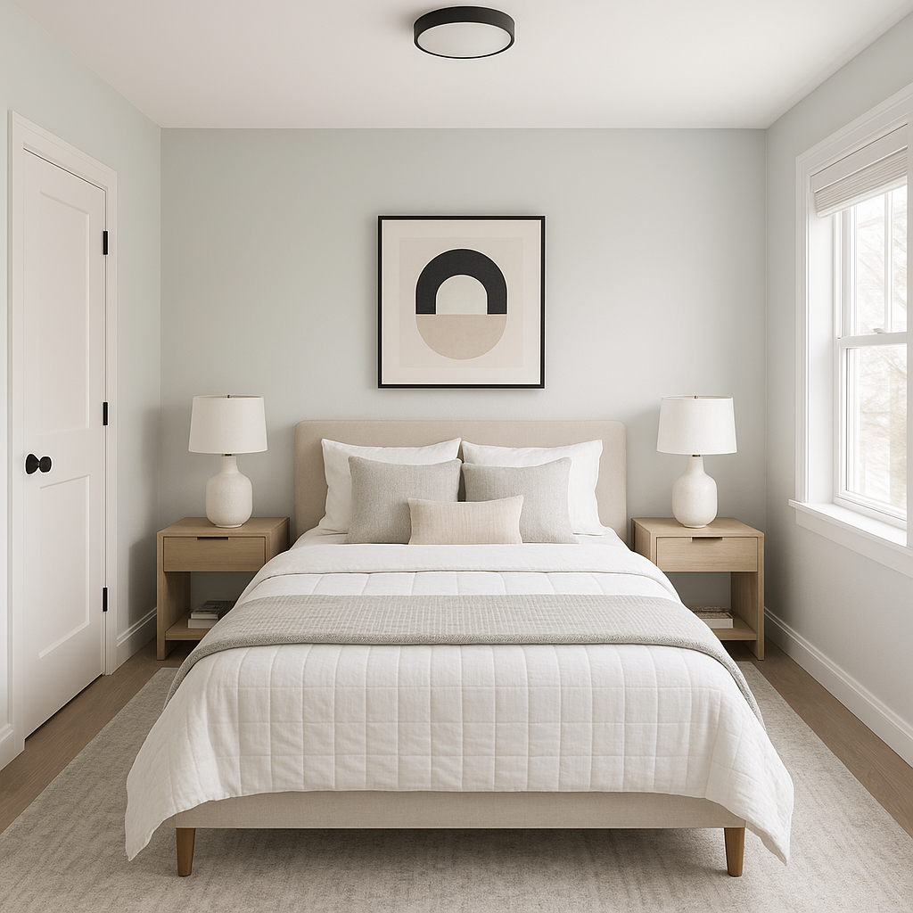 Benjamin Moore First (1618): A Sophisticated Gray with Timeless Appeal.