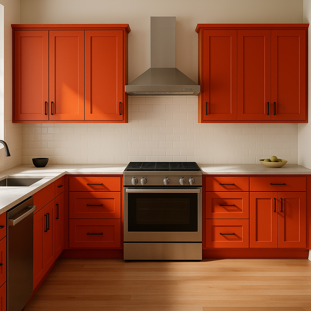 Benjamin Moore Flame (2012-20): A Bold and Energizing Red.