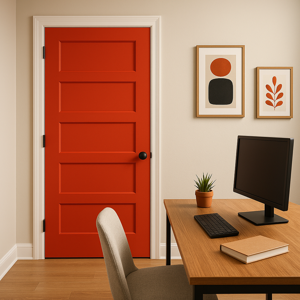 Benjamin Moore Flame (2012-20): A Bold and Energizing Red.