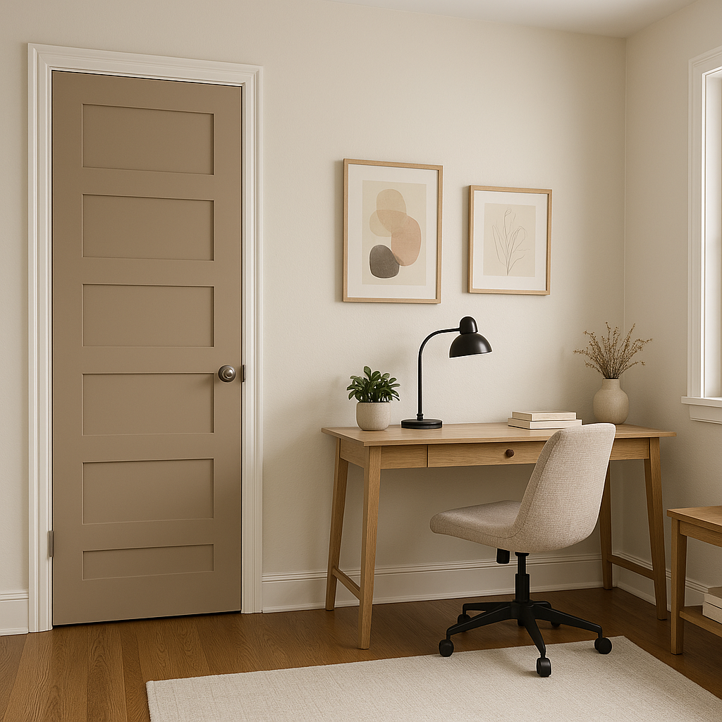 Benjamin Moore Flax (2098-50): A Warm, Earthy Hue with Timeless Appeal.