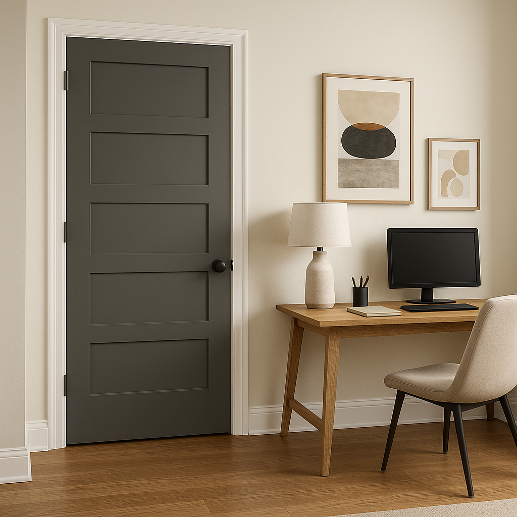 Benjamin Moore Flint (AF-560): A Sophisticated Charcoal Gray.