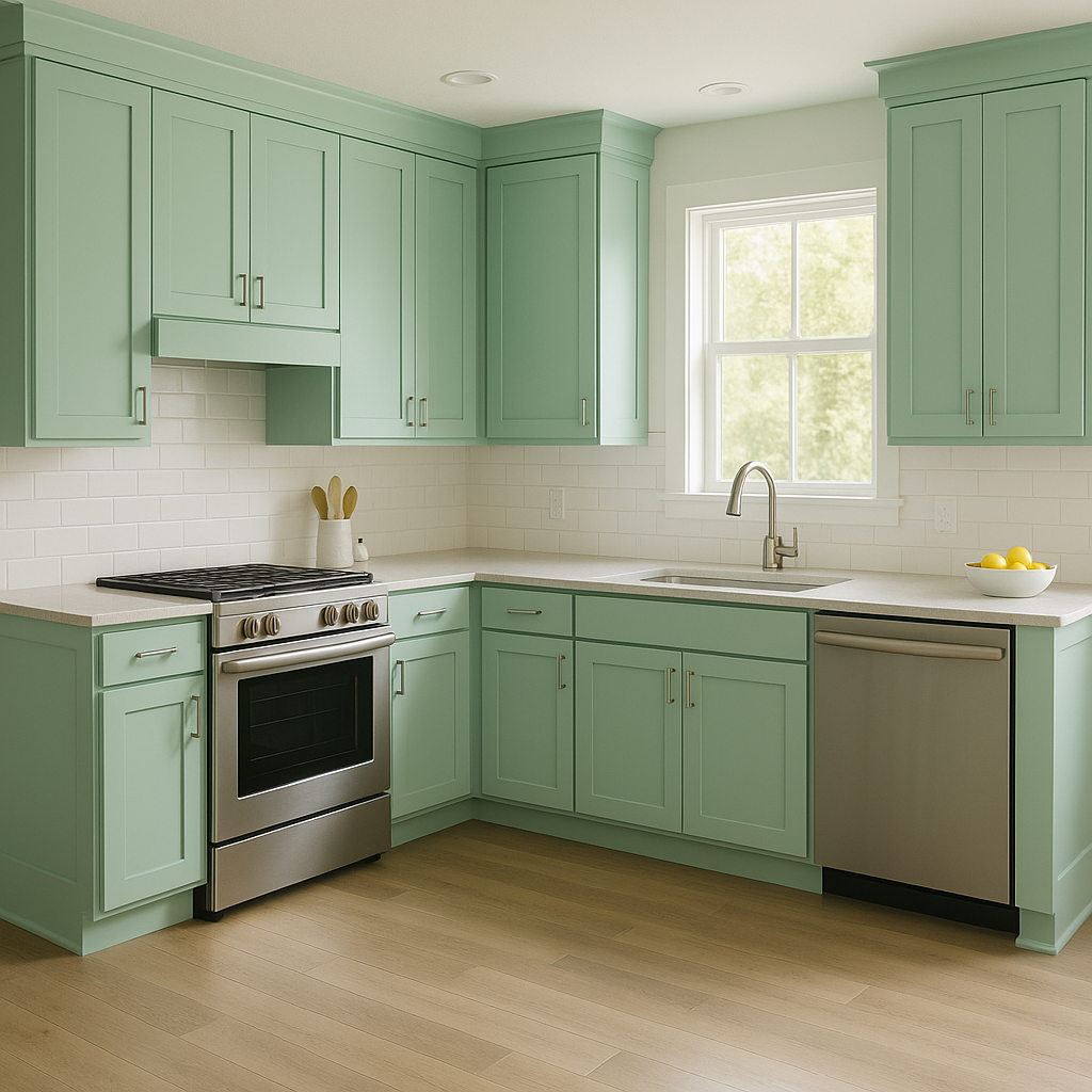 Benjamin Moore Florida (578): A Coastal-Inspired Green with Timeless Appeal.
