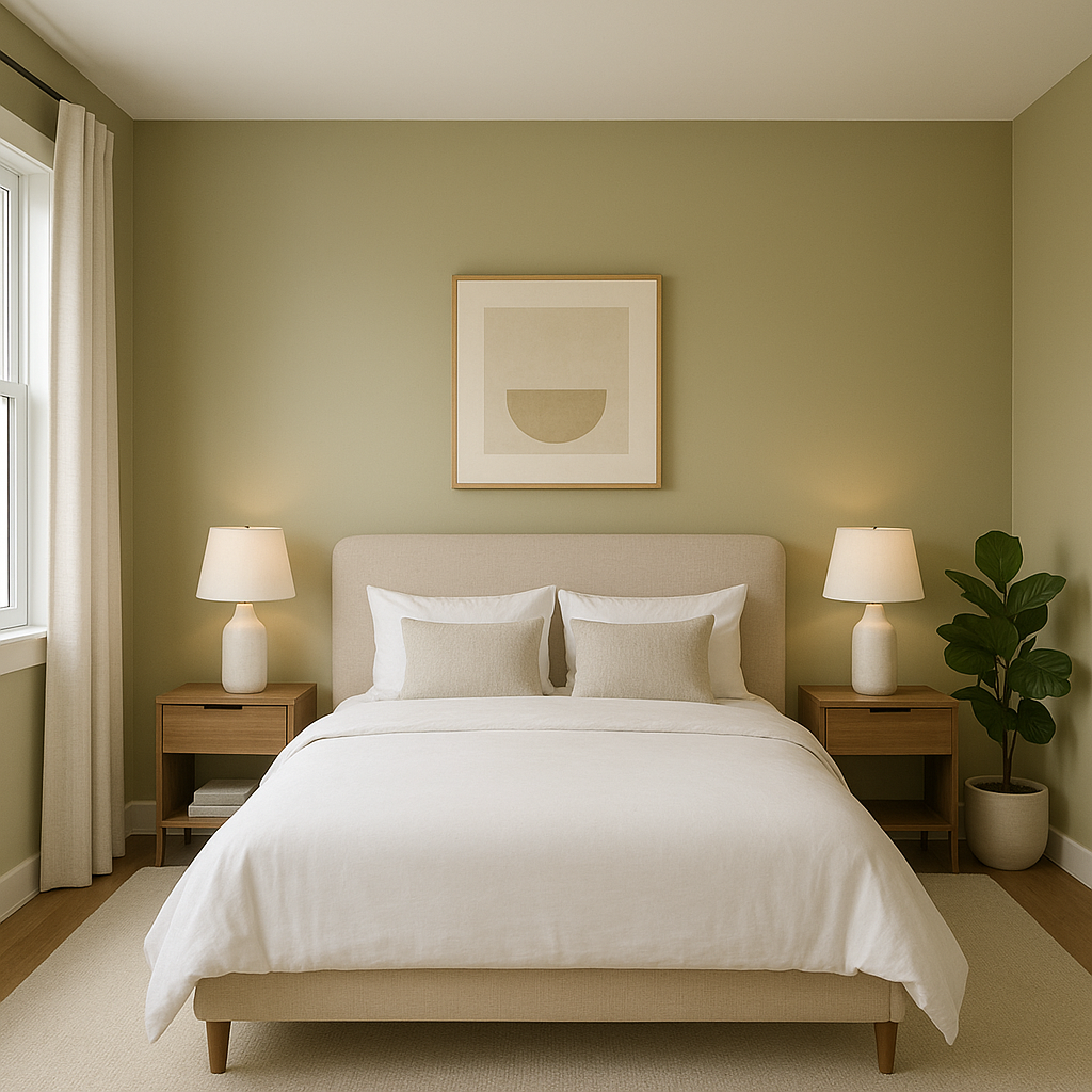 Benjamin Moore Flowering (514): A Timeless Touch of Soft Lavender.