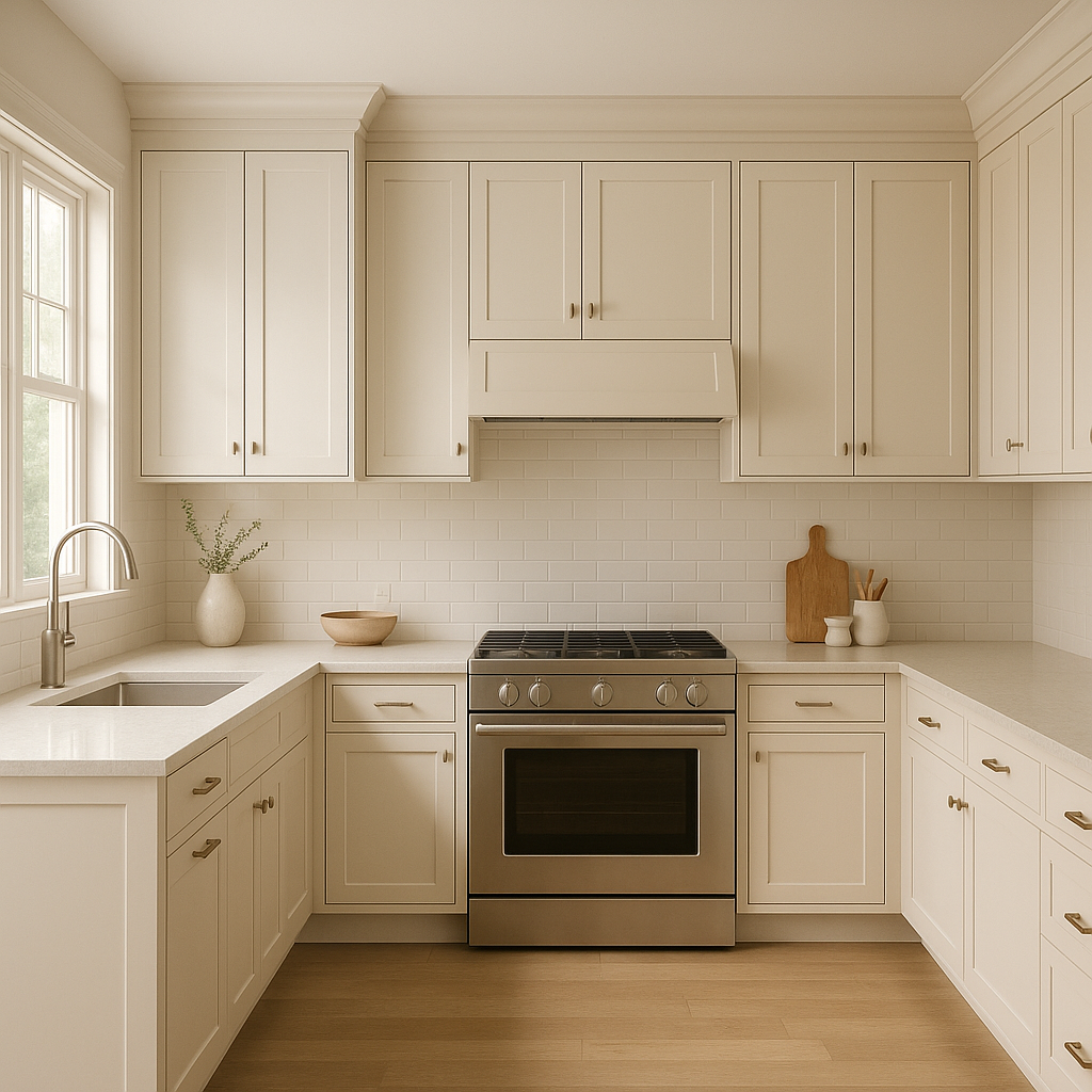 Benjamin Moore Flurry CC-100: A Versatile Neutral with Subtle Elegance.