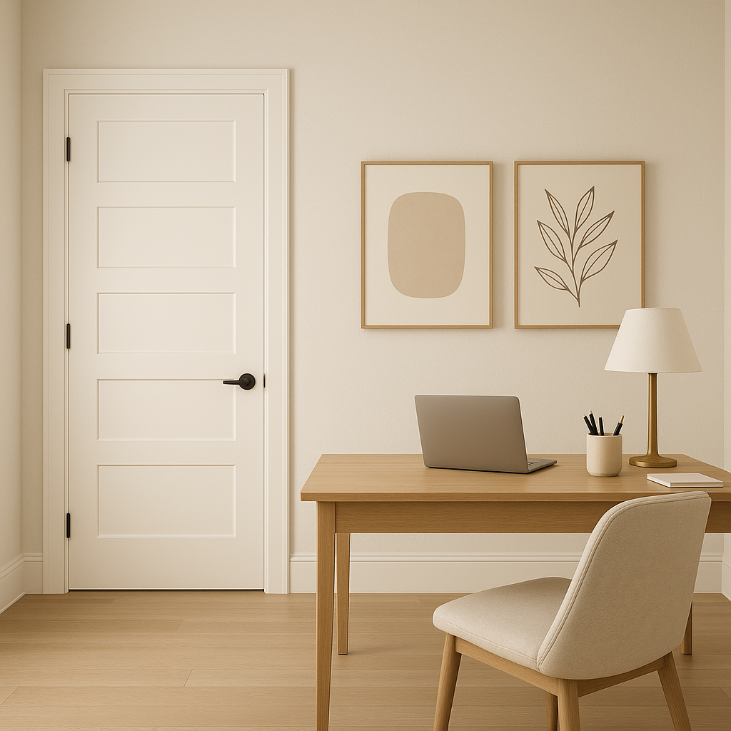Benjamin Moore Flurry CC-100: A Versatile Neutral with Subtle Elegance.
