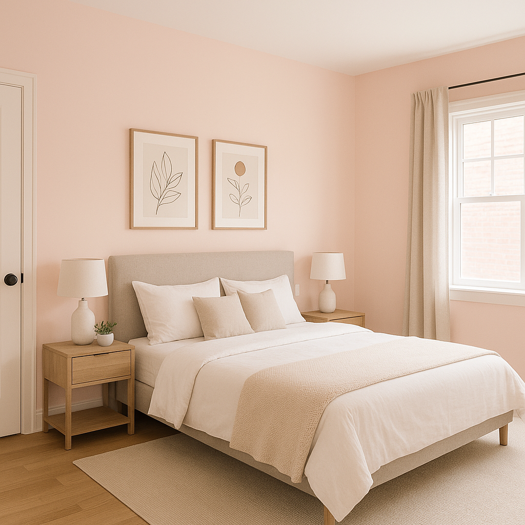 Benjamin Moore Fond (2088-70): A Soft, Romantic Hue Perfect for Modern Elegance.