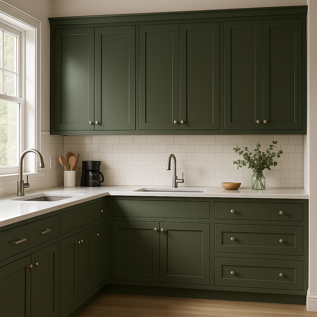 Benjamin Moore Forest (1498): A Timeless Green for Sophisticated Spaces.