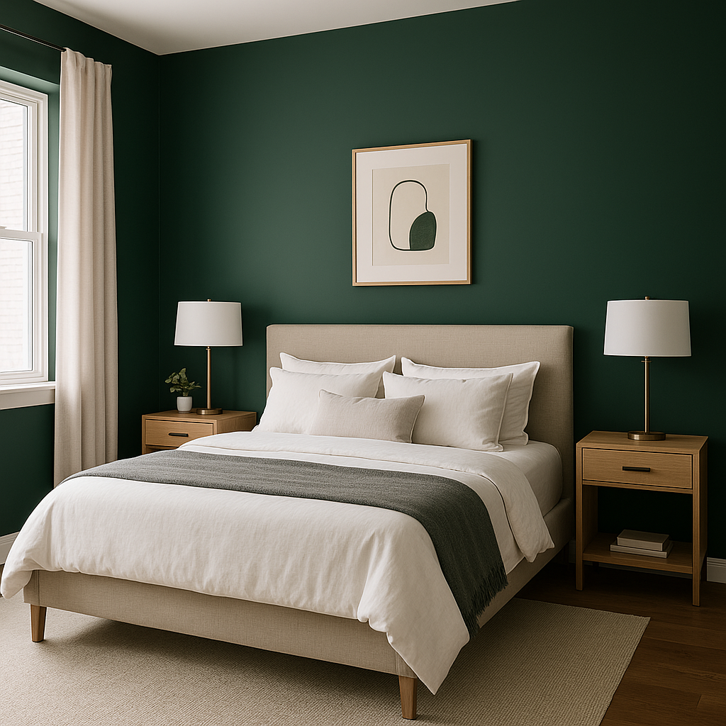 Benjamin Moore Forest (2047-10): A Rich and Timeless Green.