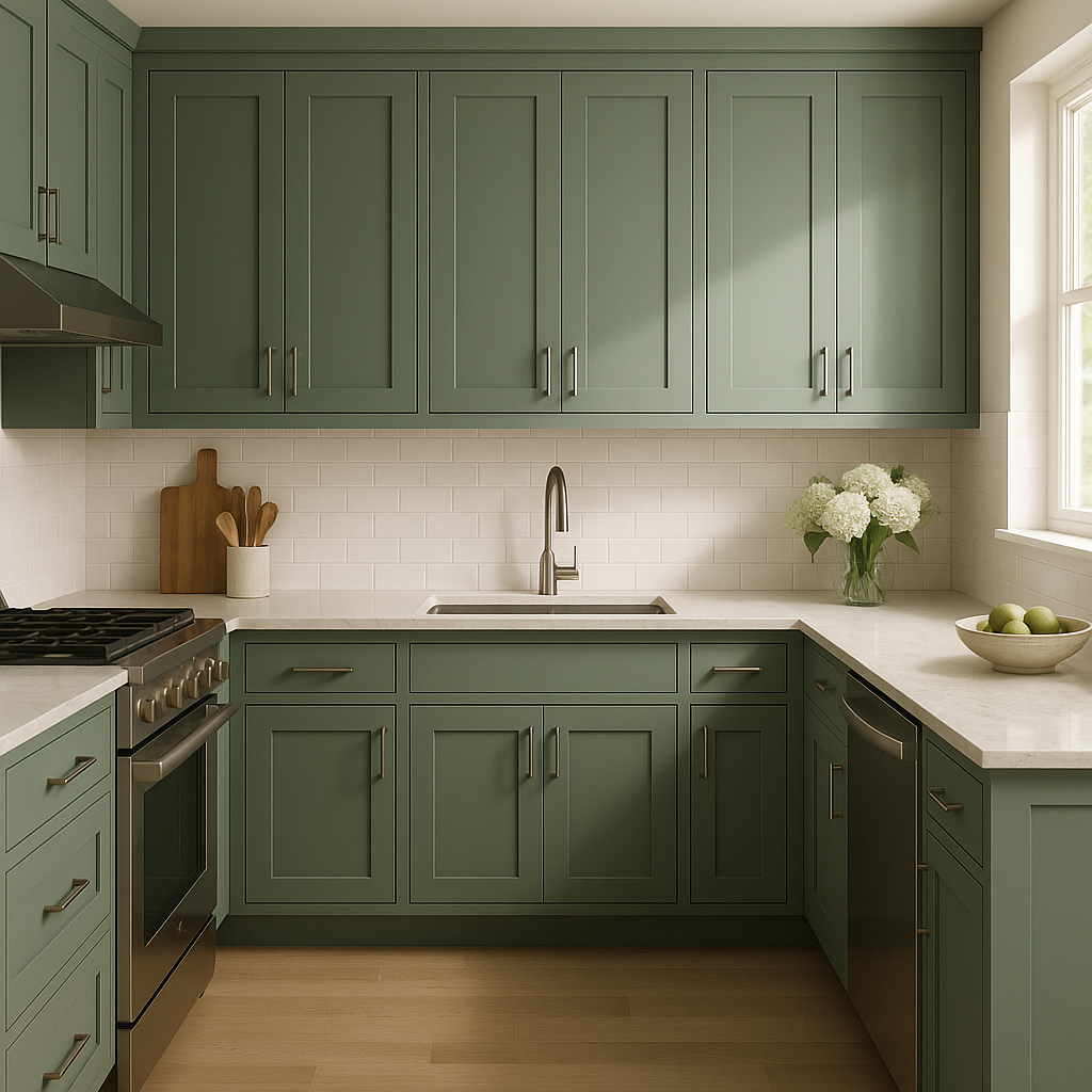 Benjamin Moore Forest (634): A Rich and Timeless Green.