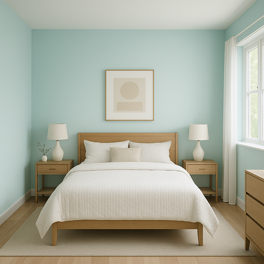Benjamin Moore Forget (2049-60): A Dreamy, Soft Blue for Serene Interiors.