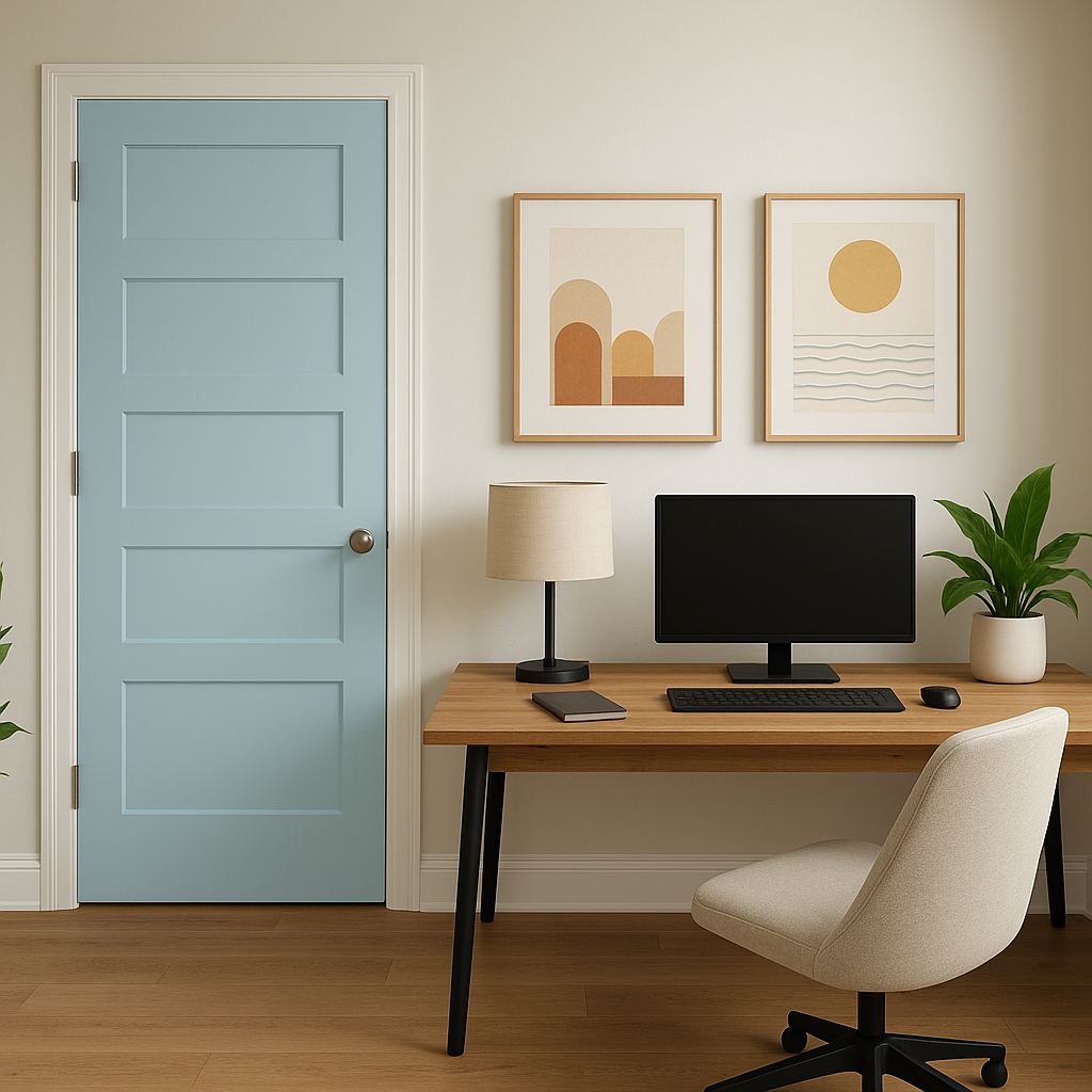 Benjamin Moore Fountain (2059-70): A Serene and Refreshing Blue Hue.