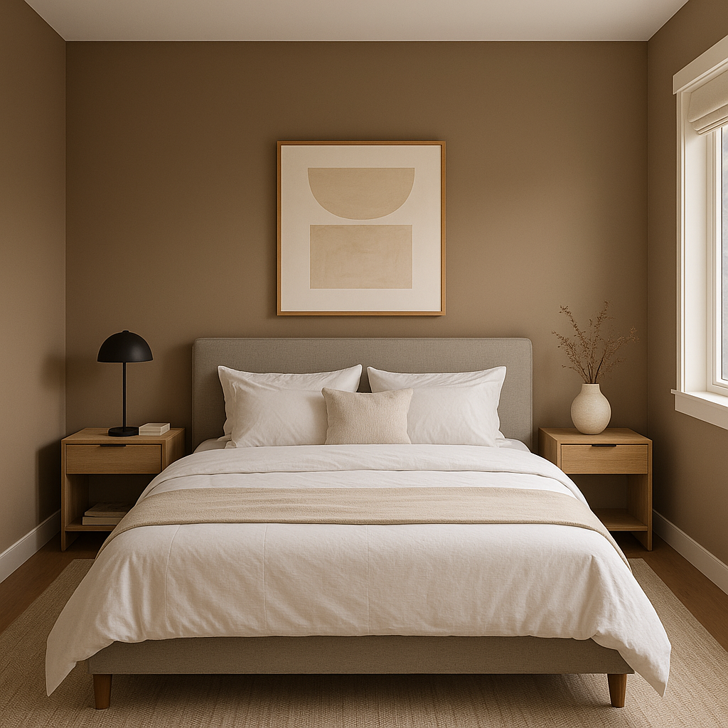 Benjamin Moore Fox (1235): A Warm and Sophisticated Brown.