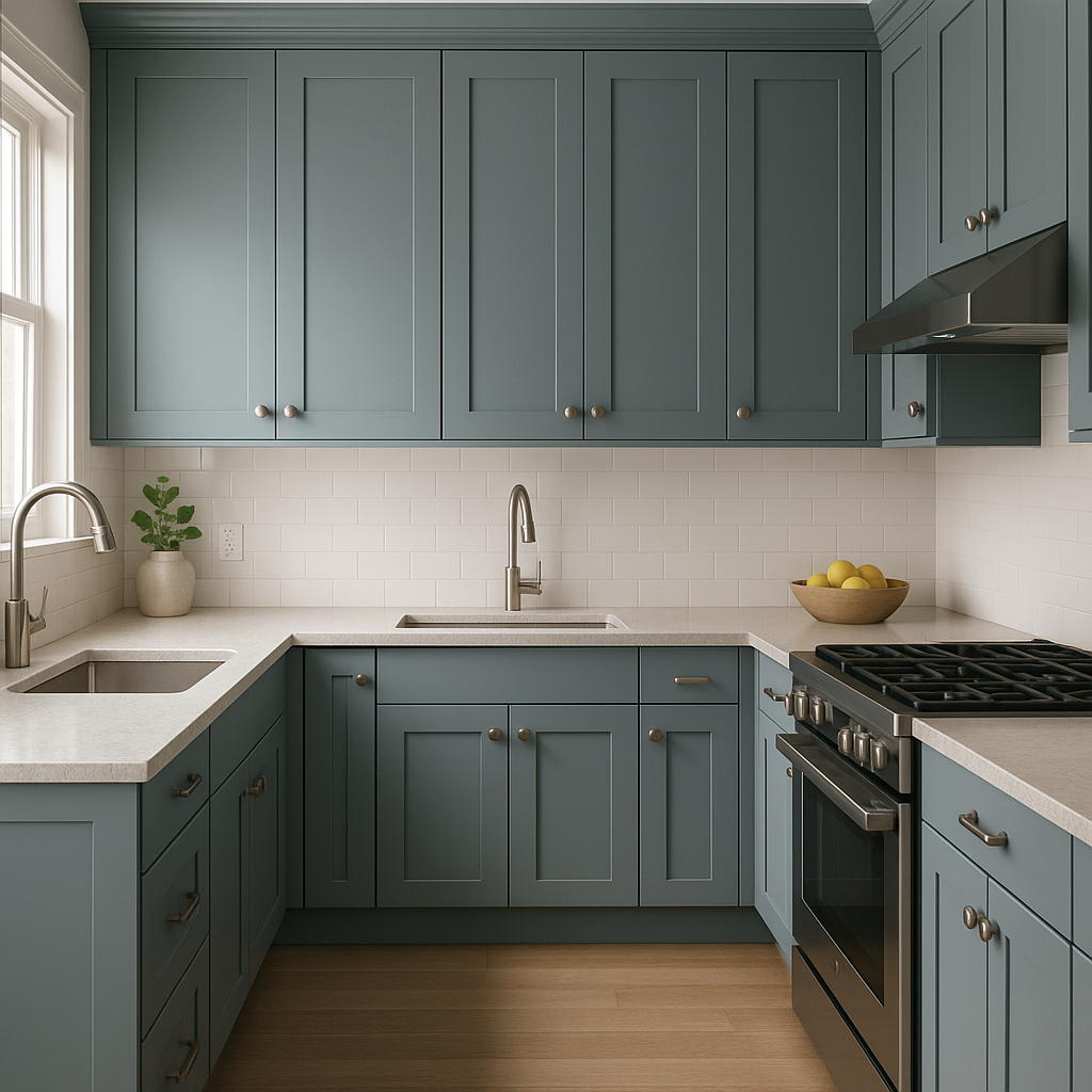 Benjamin Moore Franklin (1643): A Timeless Gray with Versatile Elegance.