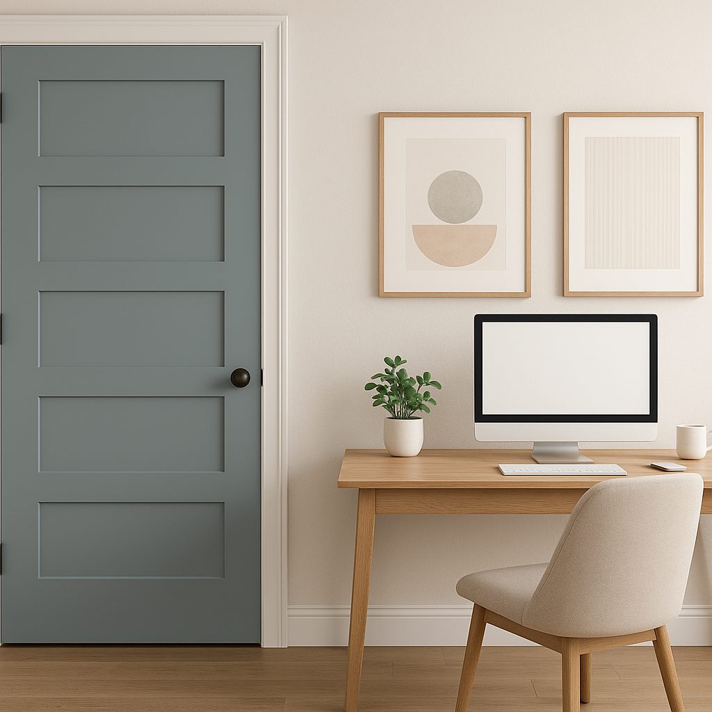 Benjamin Moore Franklin (1643): A Timeless Gray with Versatile Elegance.