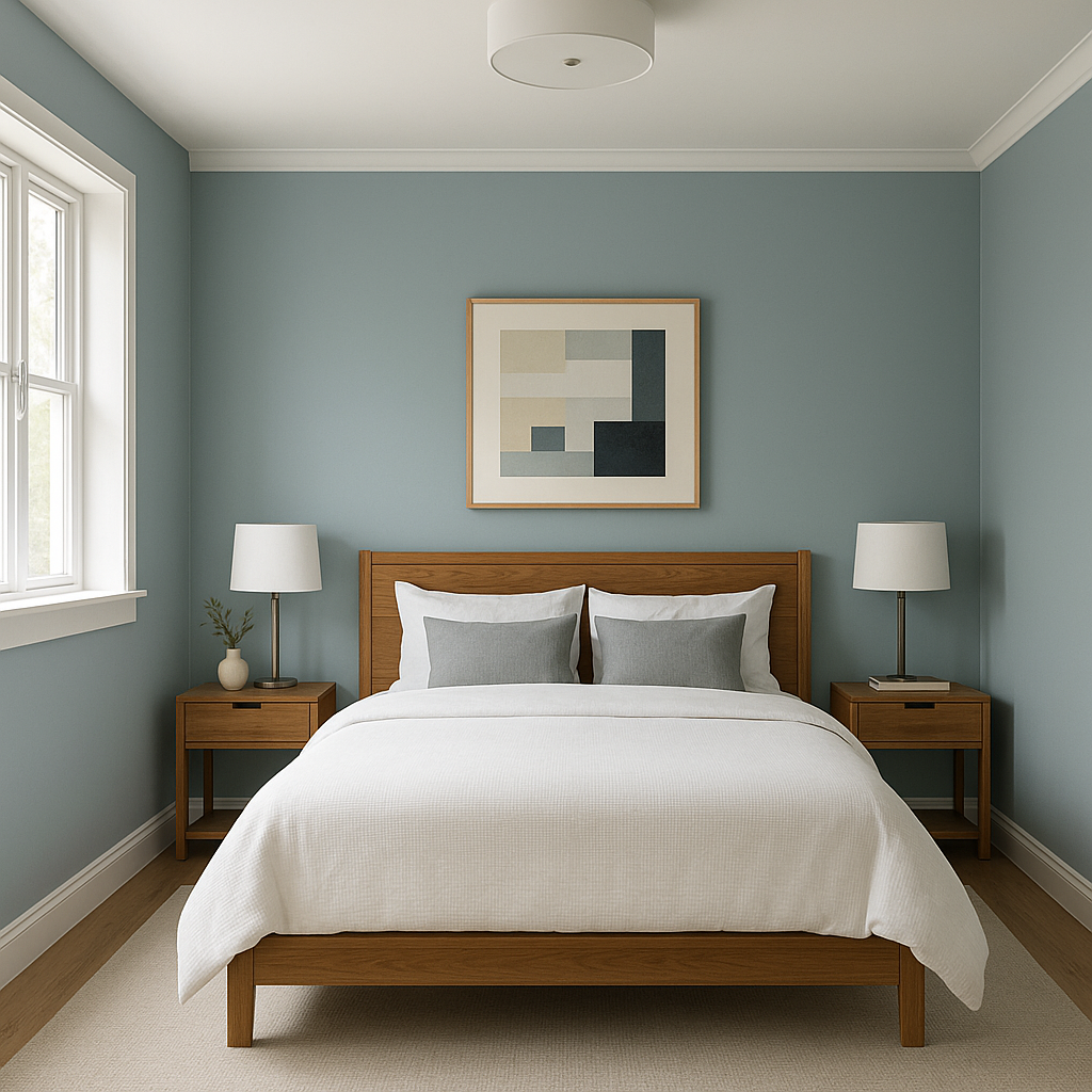 Benjamin Moore Franklin (1643): A Timeless Gray with Versatile Elegance.