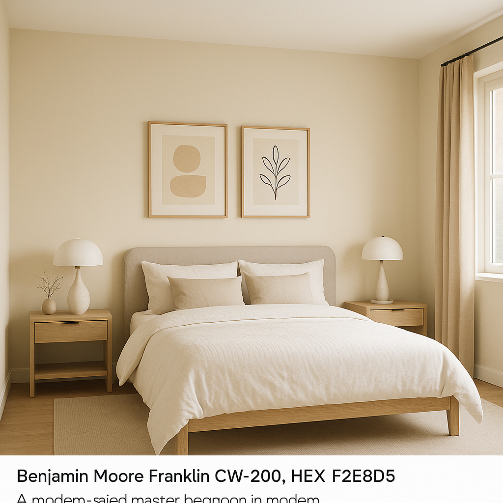 Benjamin Moore Franklin (CW-200): A Timeless Neutral with Classic Appeal.