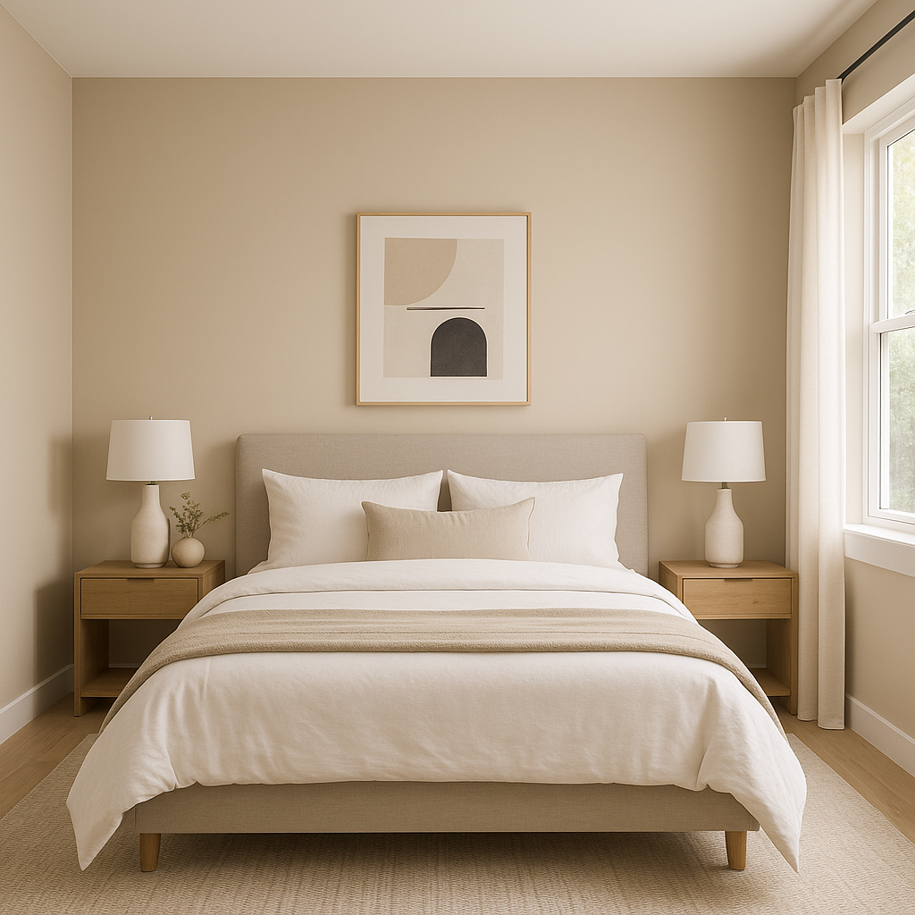 Benjamin Moore Frappe (AF-85): A Sophisticated Neutral for Timeless Spaces.