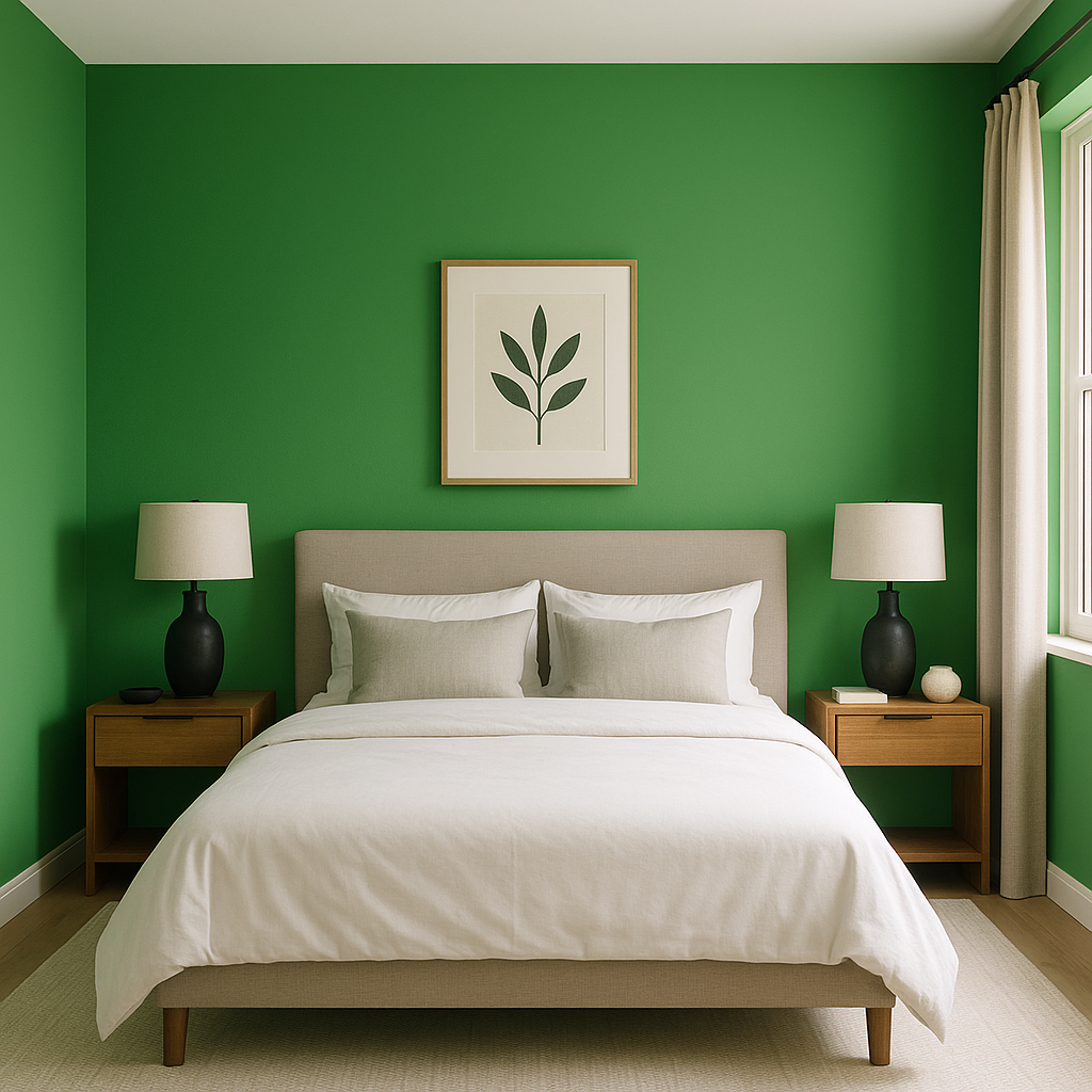 Benjamin Moore Fresh (2033-30): A Vibrant and Energizing Green.