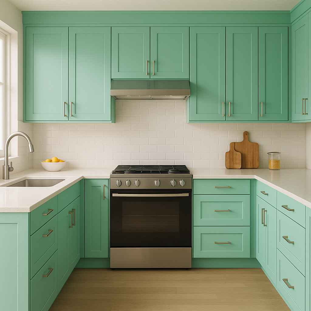 Benjamin Moore Fresh (613): A Versatile and Vibrant Green.