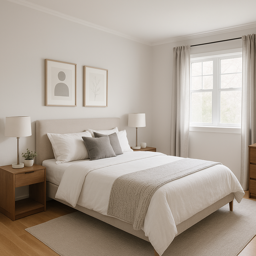 Benjamin Moore Frostine (AF-5): A Sophisticated and Versatile Neutral.