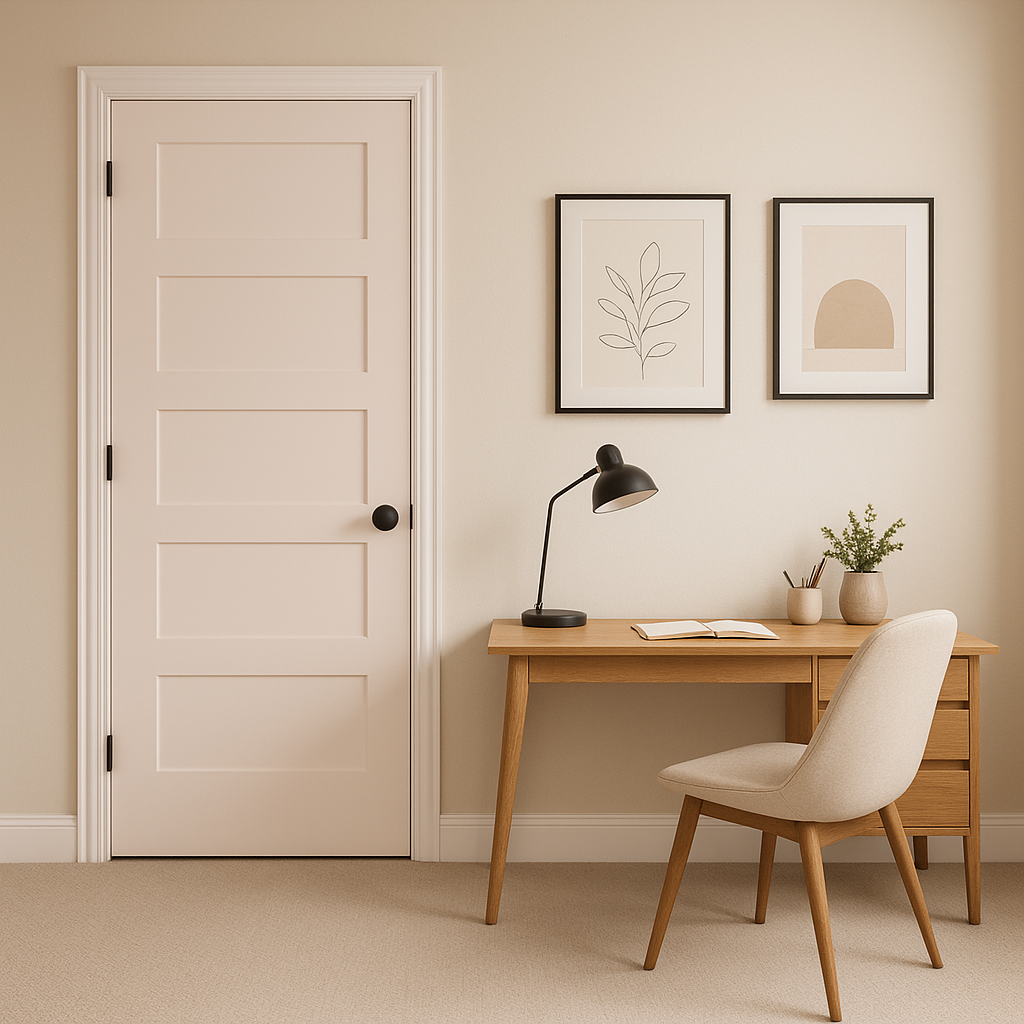 Benjamin Moore Frosty (2010-70): A Soft and Serene White.