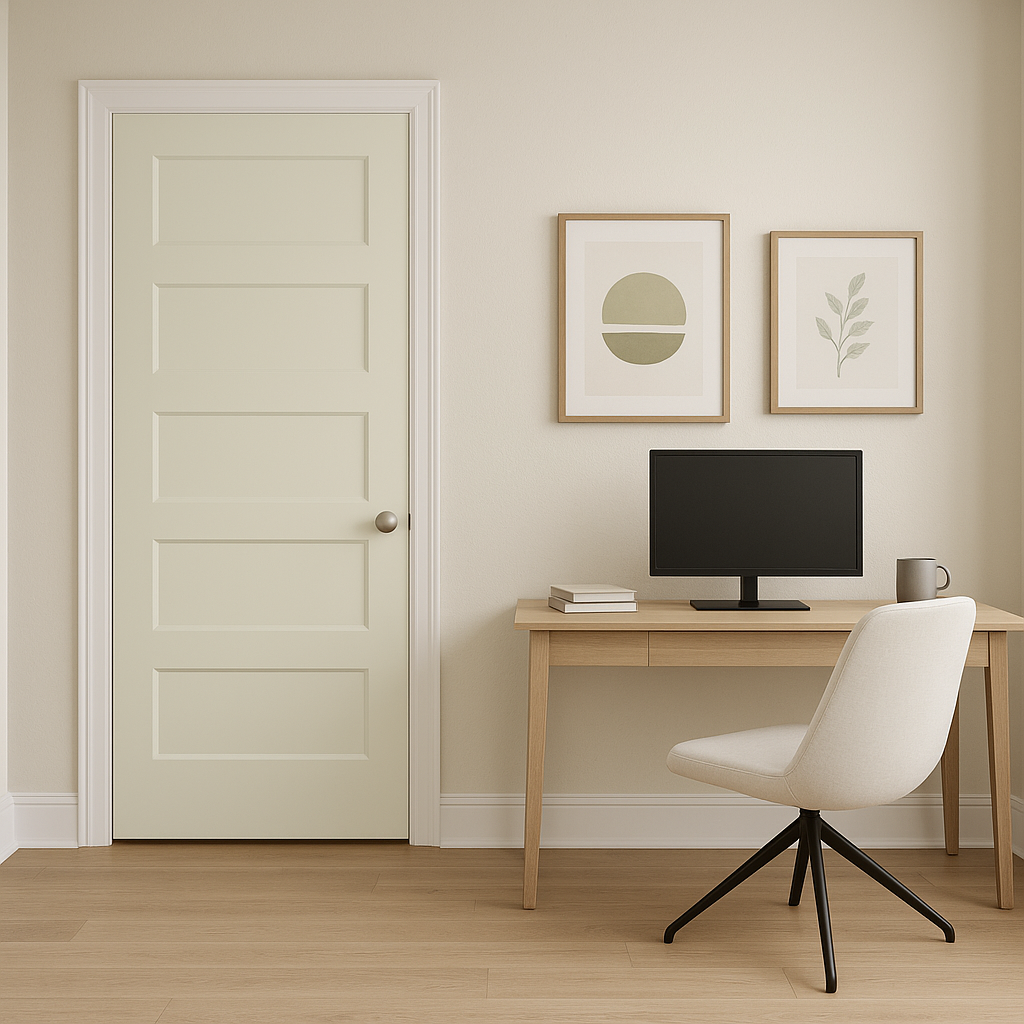 Benjamin Moore Frosty (2029-70): A Crisp and Refreshing White with Icy Undertones.