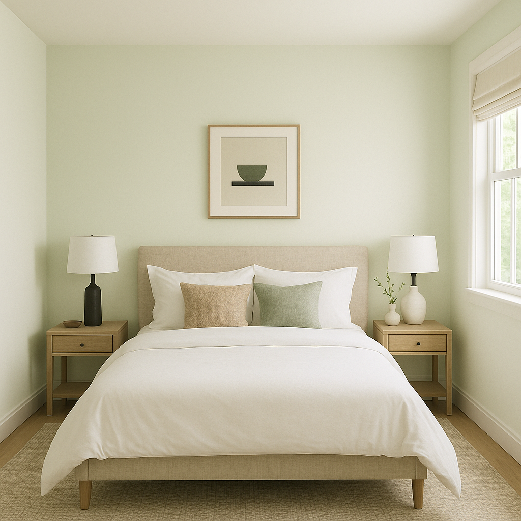 Benjamin Moore Frosty (2029-70): A Crisp and Refreshing White with Icy Undertones.