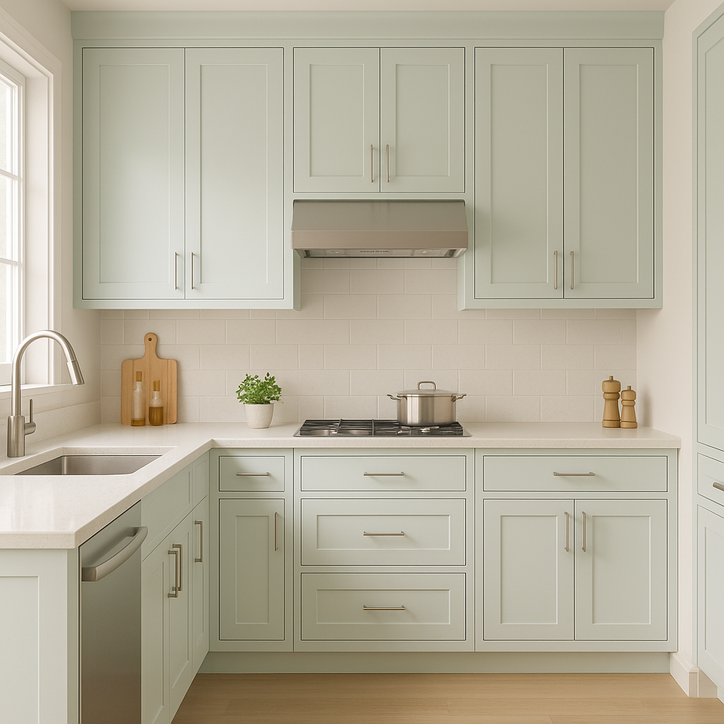 Benjamin Moore Frosty (2043-70): A Serene, Cool Hue for Modern Spaces.