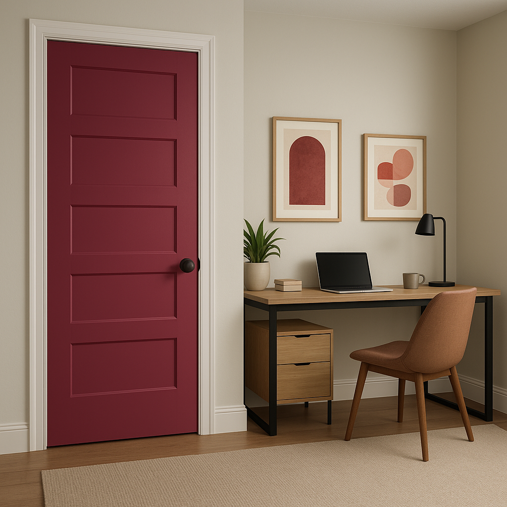 Benjamin Moore Fuchsine (1343): A Bold, Sophisticated Statement.