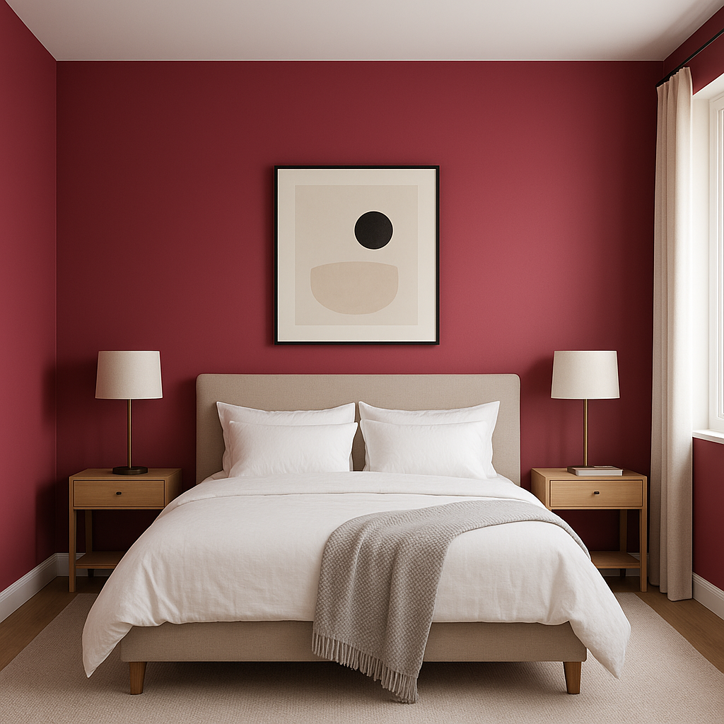 Benjamin Moore Fuchsine (1343): A Bold, Sophisticated Statement.