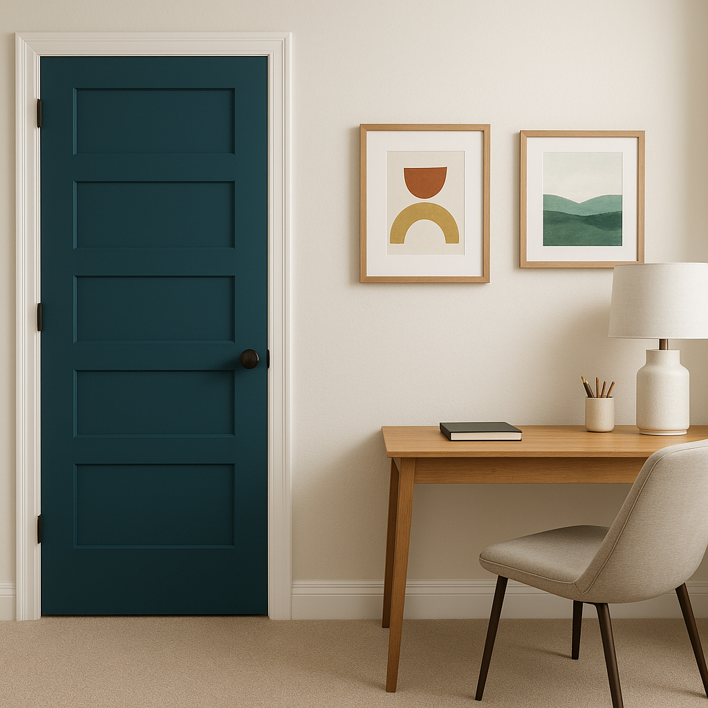 Benjamin Moore Galápagos (2057-20): A Bold, Exquisite Blue.