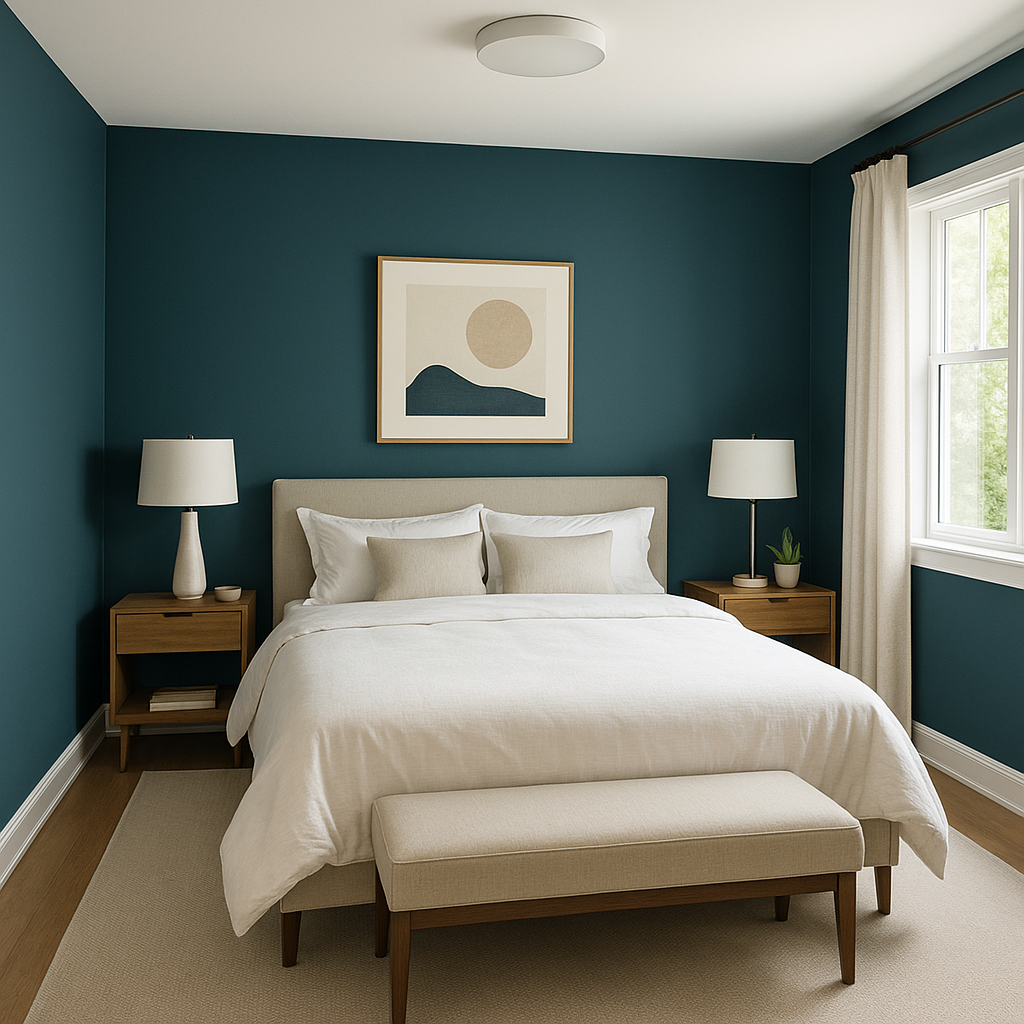 Benjamin Moore Galápagos (2057-20): A Bold, Exquisite Blue.
