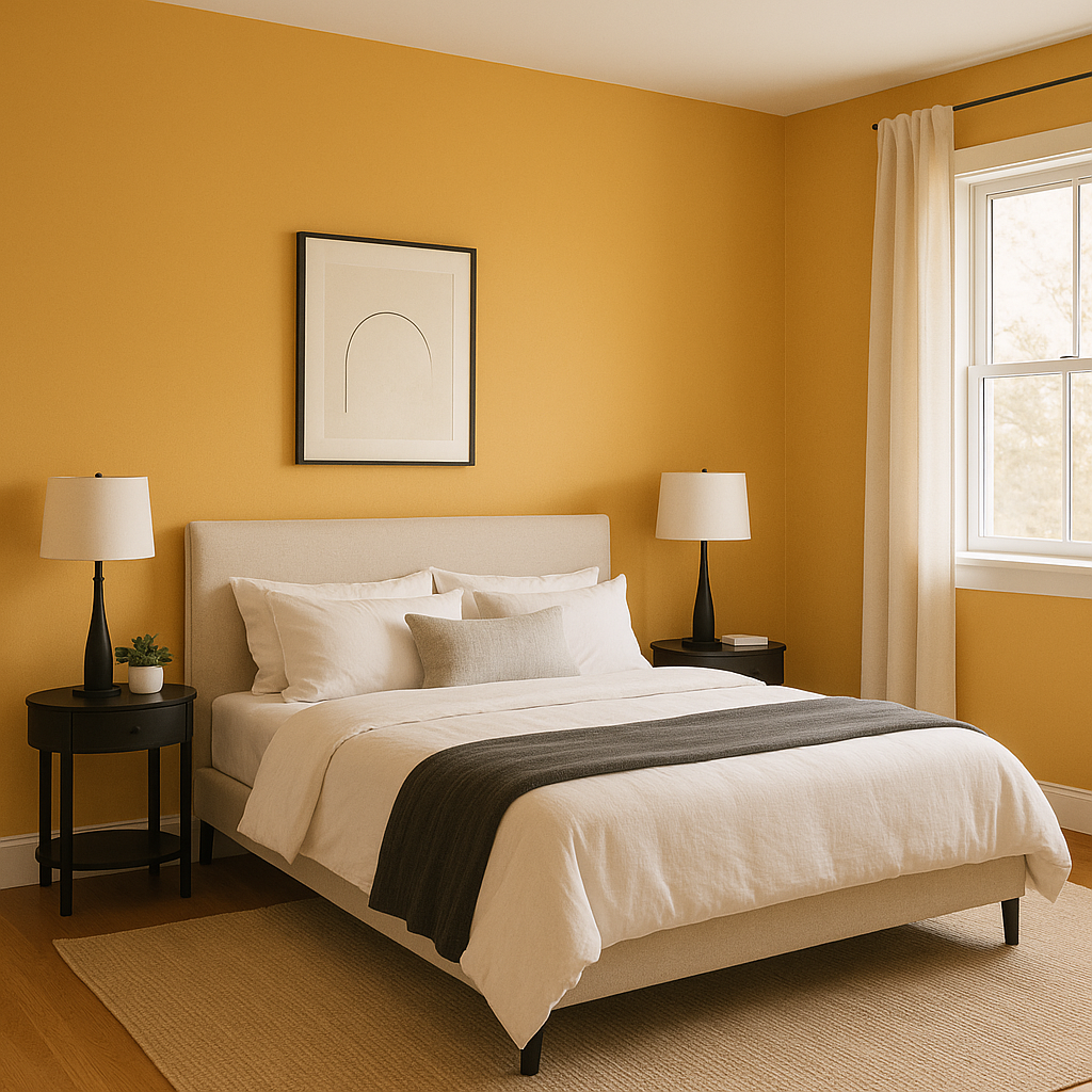 Benjamin Moore Gamboge (CW-285): A Vibrant, Timeless Hue.