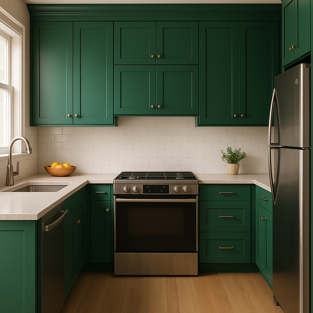 Benjamin Moore Garden 2046-20: A Bold, Energizing Green.