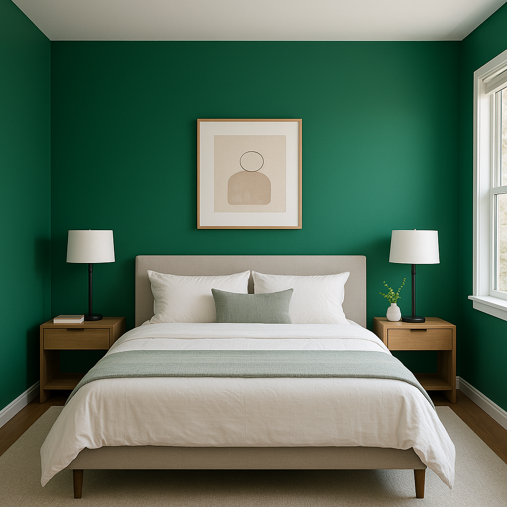 Benjamin Moore Garden 2046-20: A Bold, Energizing Green.