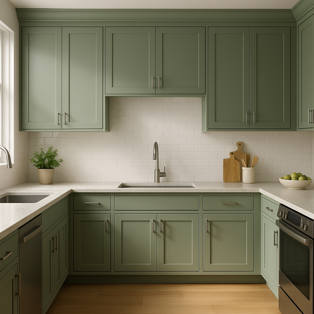 Benjamin Moore Garden 699: A Verdant Hue for Timeless Interiors.