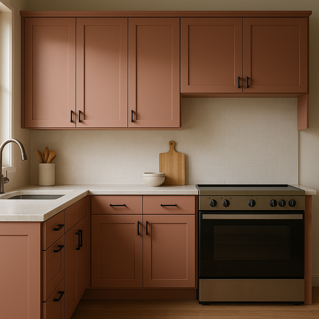 Benjamin Moore Genuine (2005-40): A Vibrant and Friendly Coral Hue.