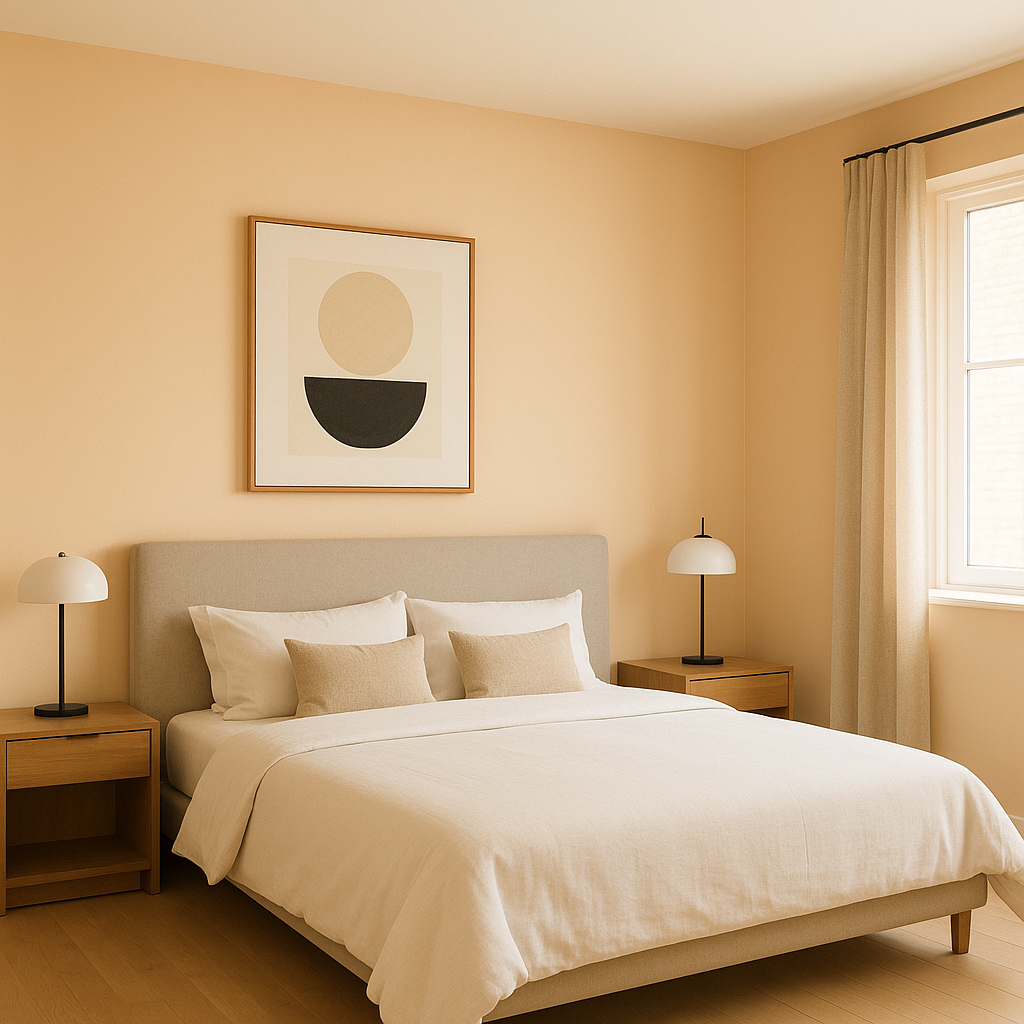 Benjamin Moore Georgia (134) – A Timeless, Warm Beige with Subtle Sophistication.