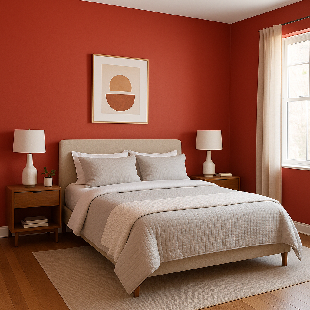 Benjamin Moore Geranium (1307) Paint Color Description.