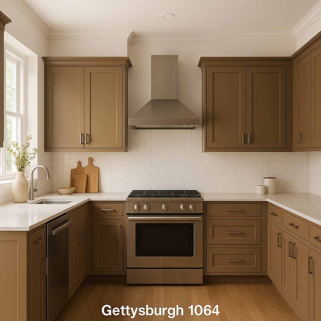 Benjamin Moore Gettysburgh (1064): A Timeless Neutral with Versatile Elegance.