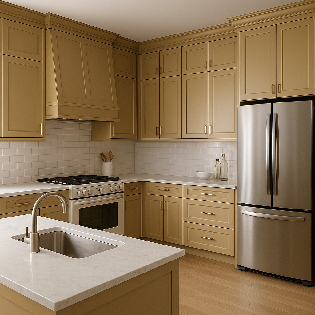 Benjamin Moore Gilded (CSP-980): A Luxurious Neutral with Timeless Elegance.