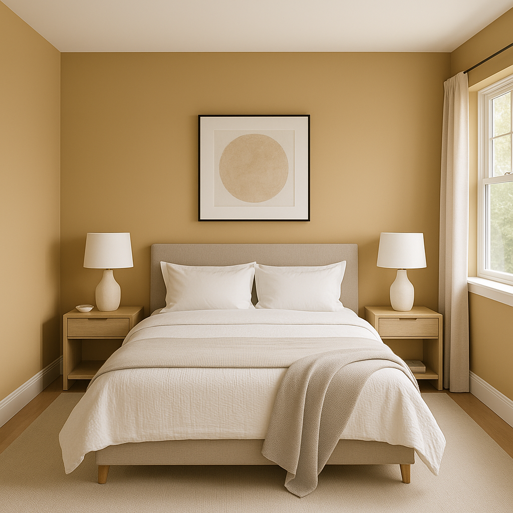 Benjamin Moore Gilded (CSP-980): A Luxurious Neutral with Timeless Elegance.
