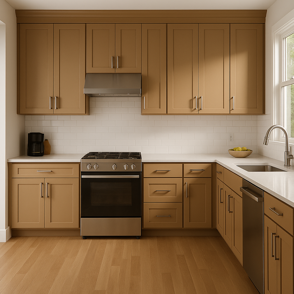 Benjamin Moore Gingerbread (1111) – A Warm, Earthy Neutral for Timeless Interiors.