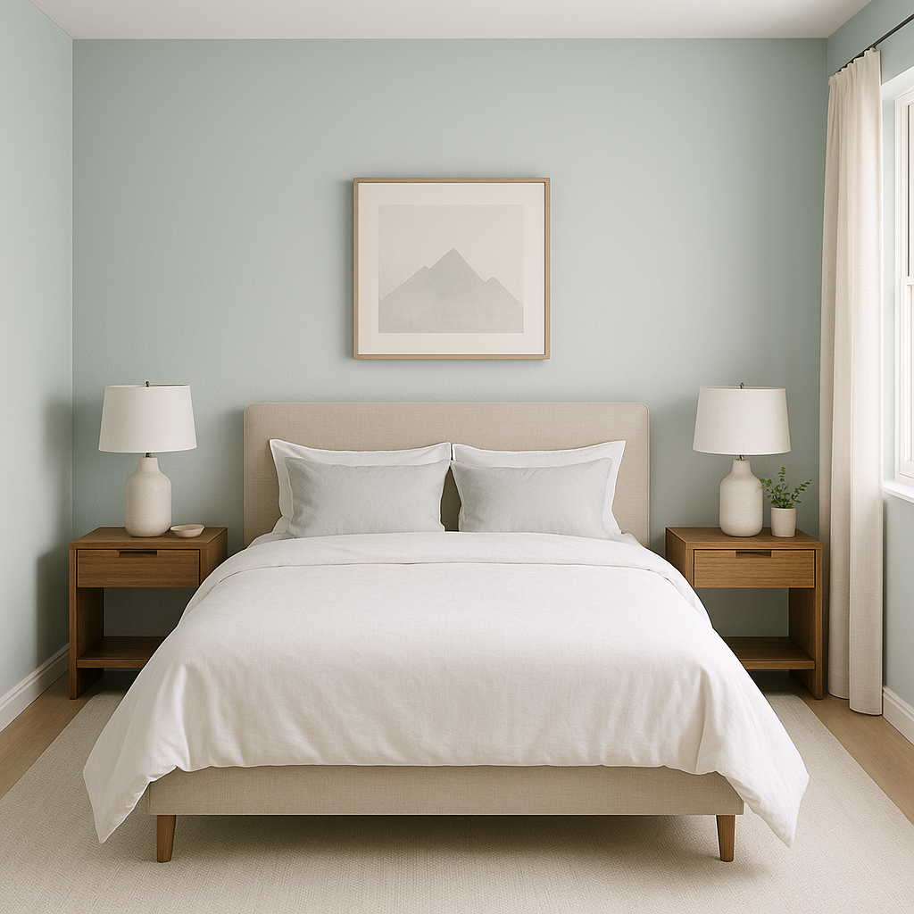 Benjamin Moore Glacier (867): A Versatile and Serene Paint Color.