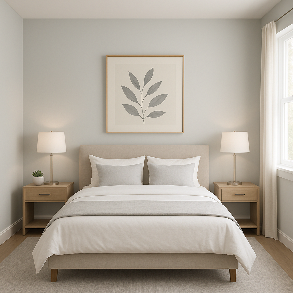 Benjamin Moore Glass (1632): A Refined and Versatile Gray.