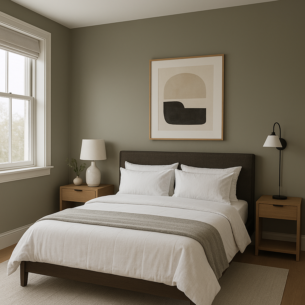 Benjamin Moore Gloucester Green (HC-100): A Timeless, Earthy Green.